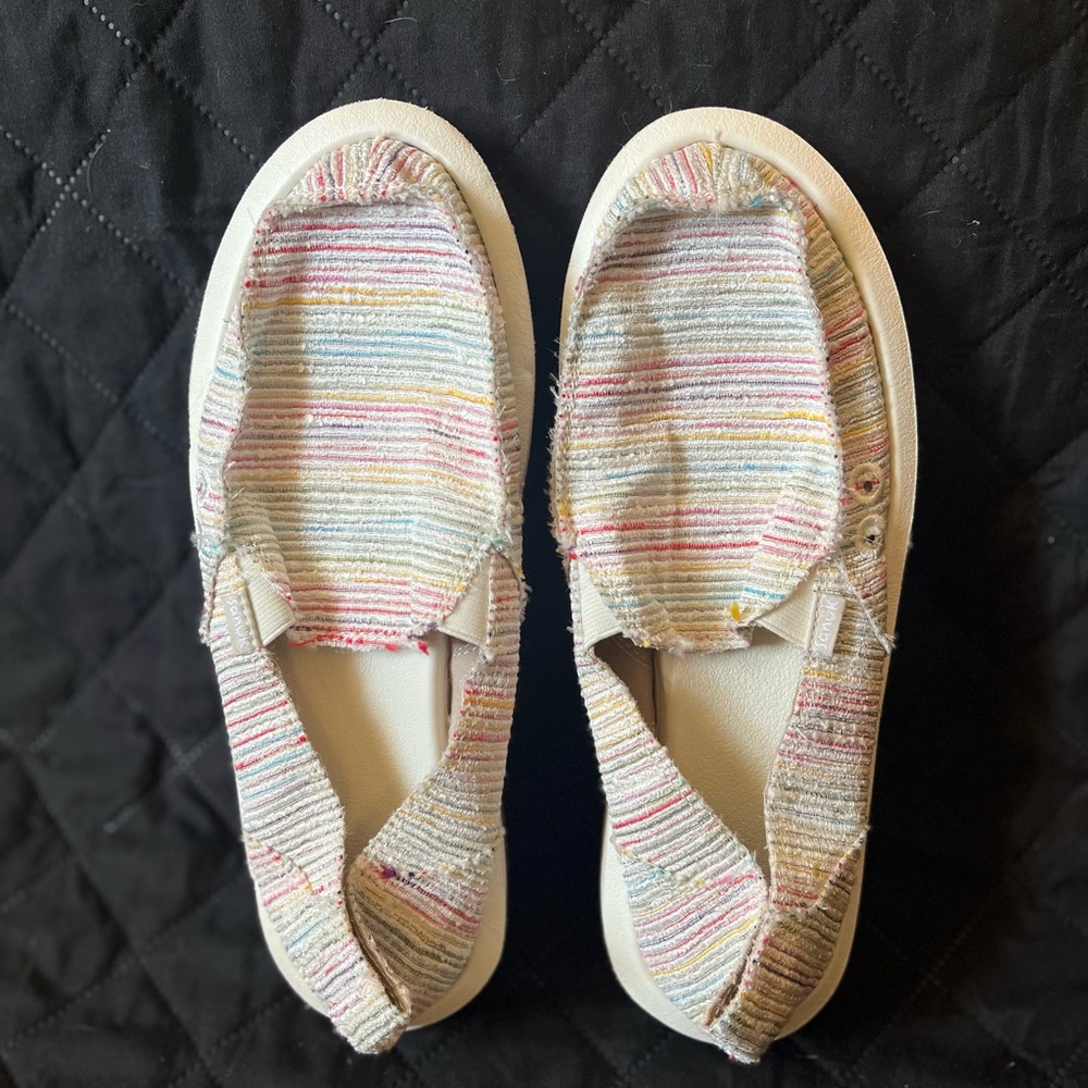 Sanuk Donna Color Stripe Shoe